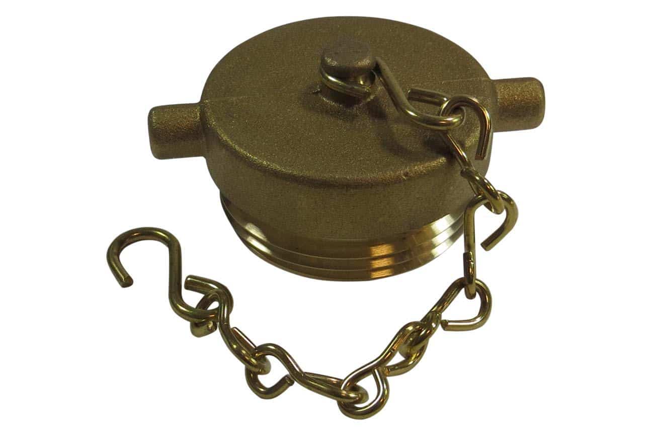 Brass Plug and Chain