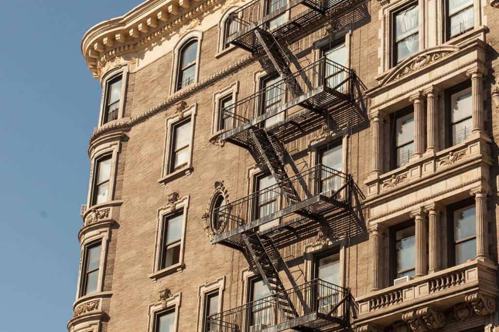 NYC fire escapes are a result of fire codes