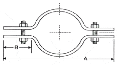 Riser Clamp Dimensional